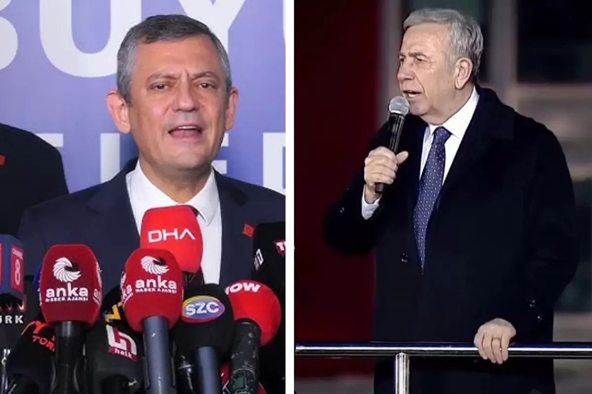 Özgür Özel\'den, Mansur Yavaş\'ın \'paçavra\' çıkışına dikkat çeken yanıt