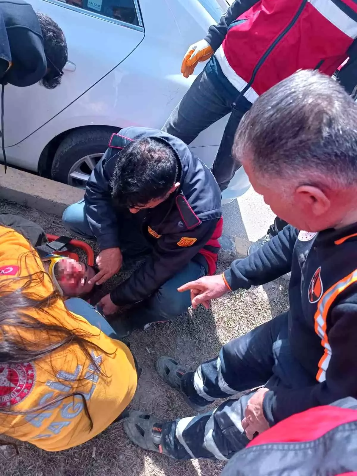 Van\'da Trafik Kazası: Sürücü Yaralandı