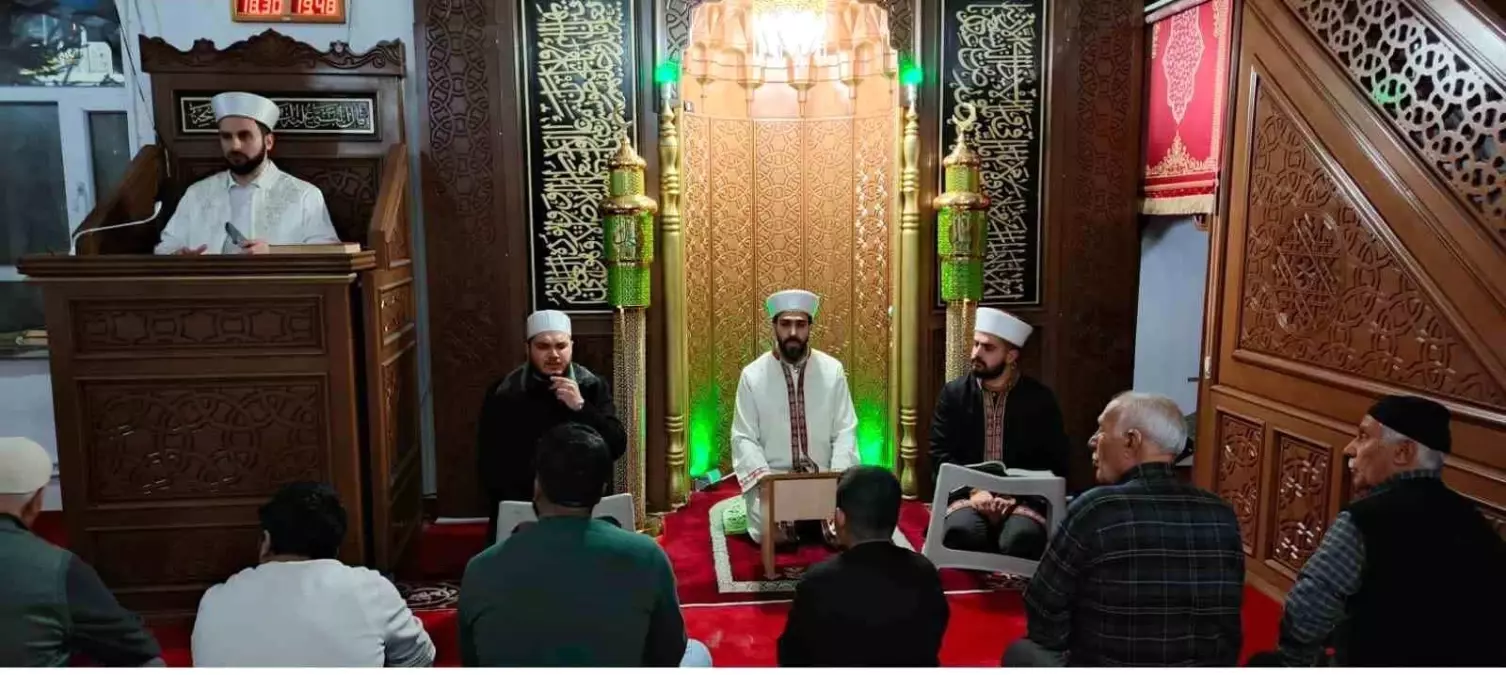 Diyadin\'de Kadir Gecesi Coşkusu