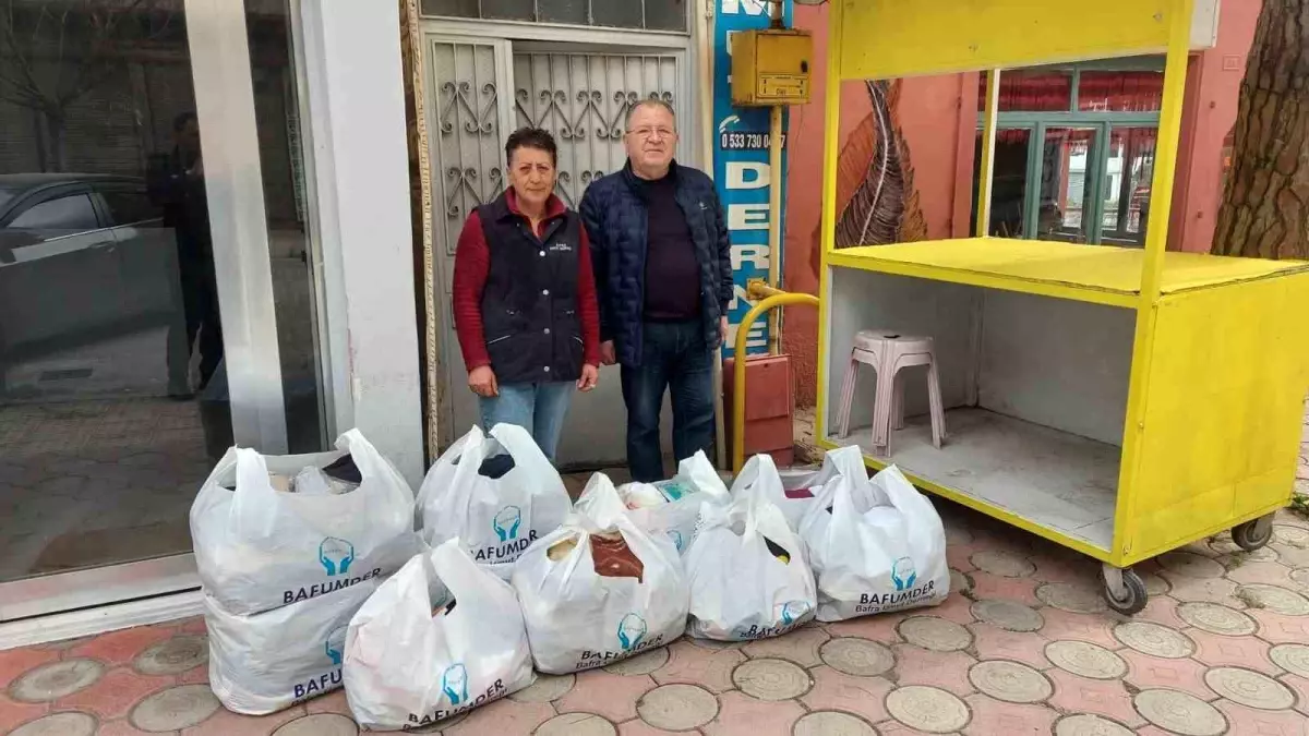 Bafra Umut Derneği\'nden Cezaevine Yardım