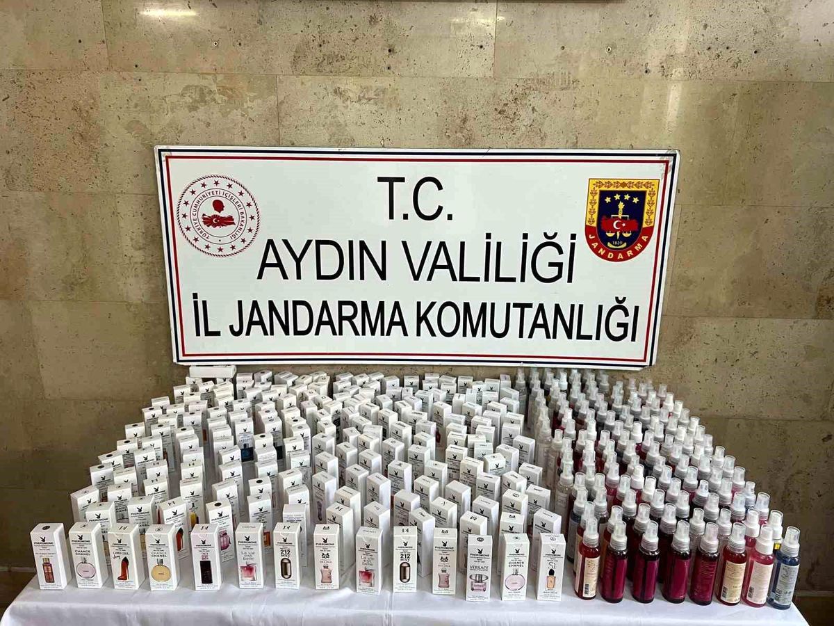 Aydın\'da Taklit Parfüm Operasyonu