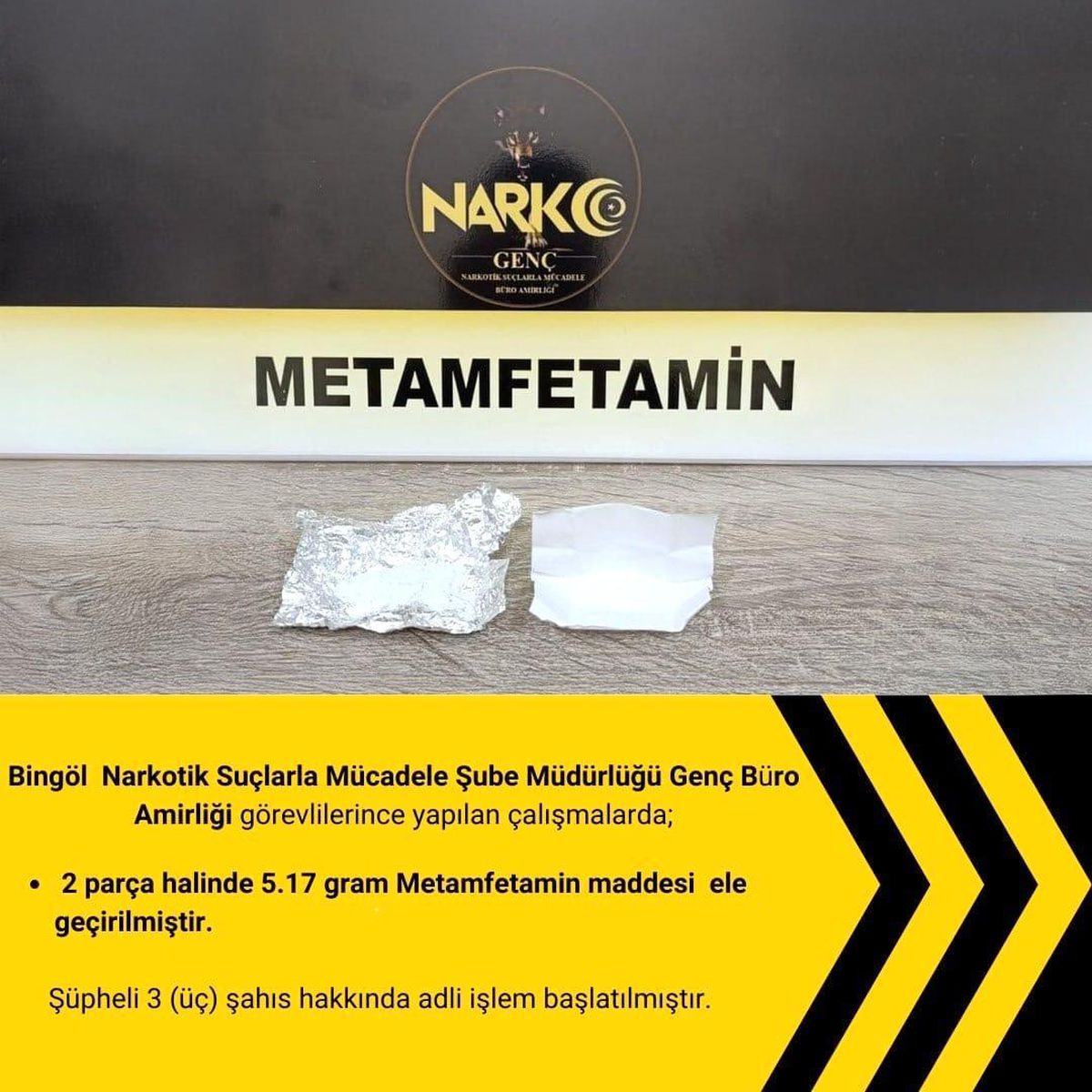 Bingöl\'de Uyuşturucu Operasyonu: 4 Gözaltı