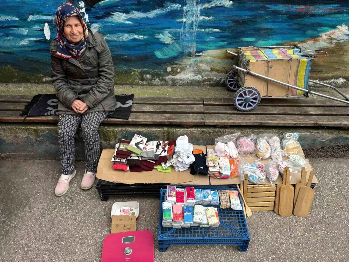 Bolu\'da Hayata Tutunan Kadın