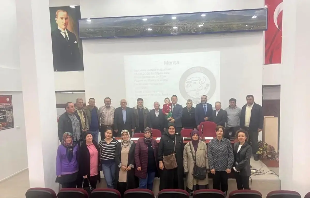 Çaycuma\'da Manda Sütü Eğitimi