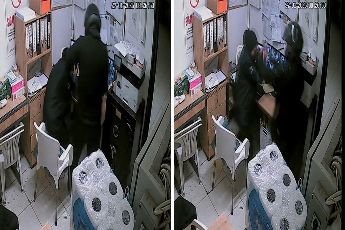 İki marketin kasasını boşalttı, yakalanınca polise "Beni nasıl buldunuz" diye sordu
