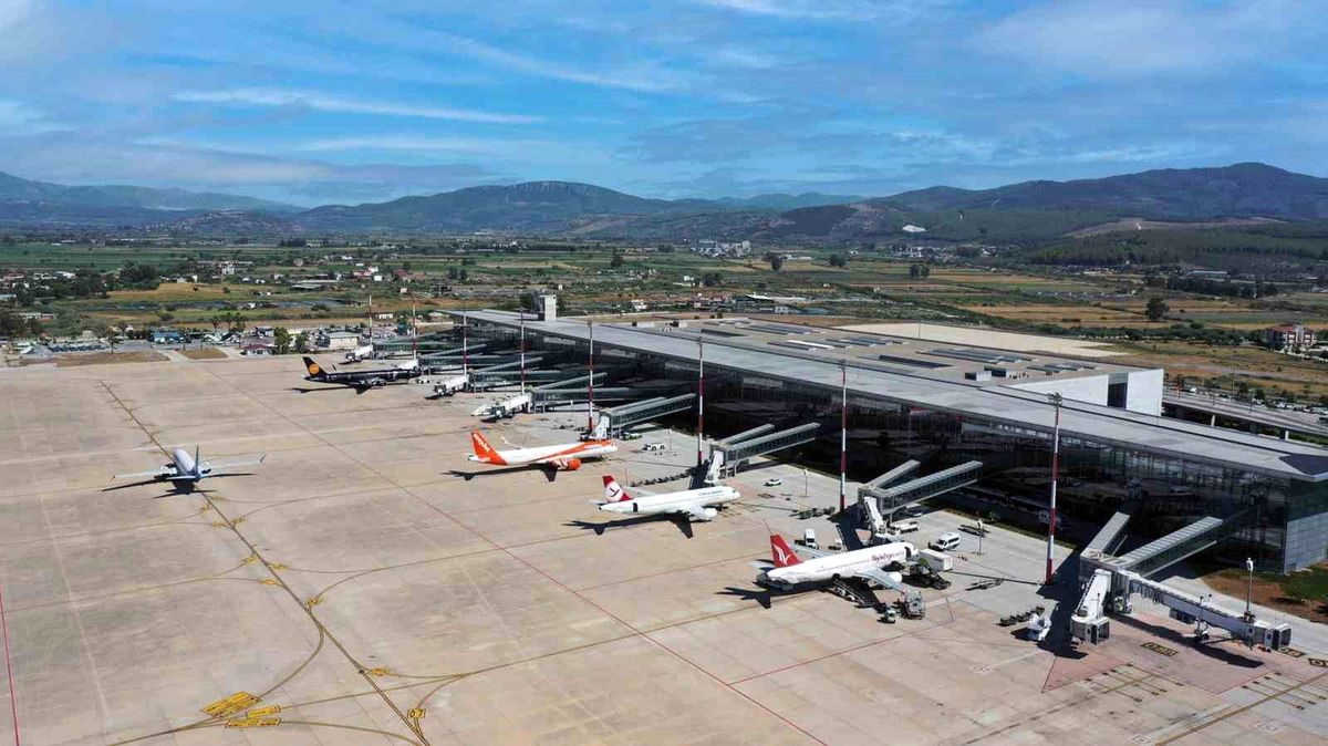 Milas-Bodrum Havalimanı 2025 İlk İki Ayda Yoğun Bir Trafik Geçirdi