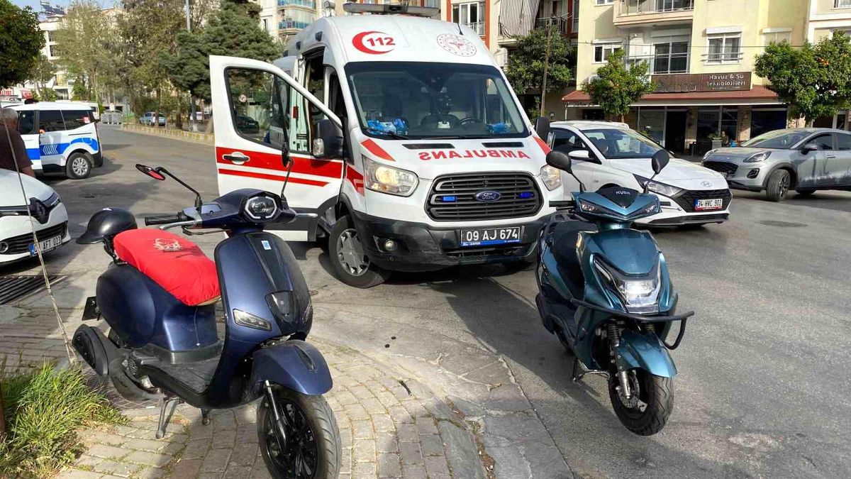 Aydın\'da Motosiklet Kazası: 1 Yaralı