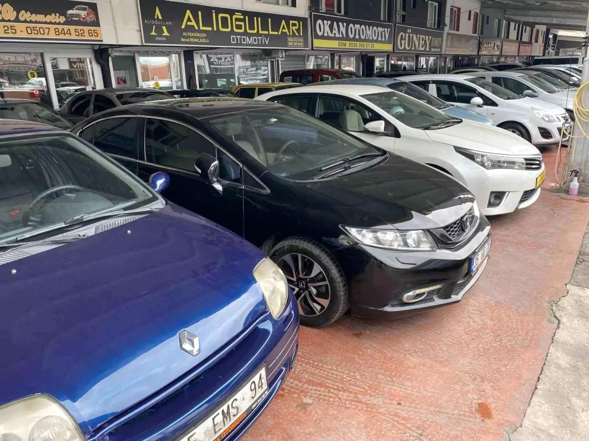 İkinci El Araç Satışları Düşüşte
