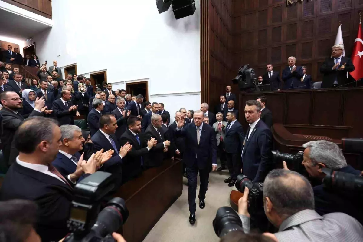 TBMM\'de AK Parti Grup Toplantısı gerçekleştirildi