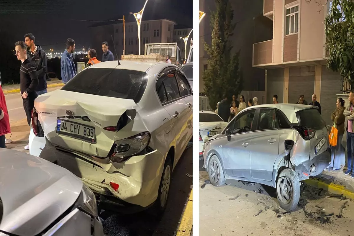 Babasının arabasını kaçıran çocuk mahalleyi savaş alanına çevirdi