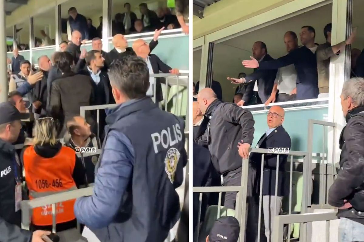 Fenerbahçe-Bodrum FK maçında olay: Ali Koç\'a edilen küfürler ortalığı ayağa kaldırdı
