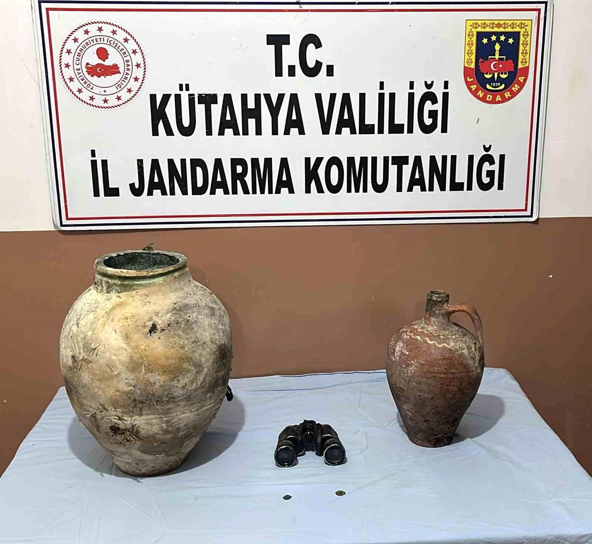 Kütahya\'da İzinsiz Kazı Operasyonu