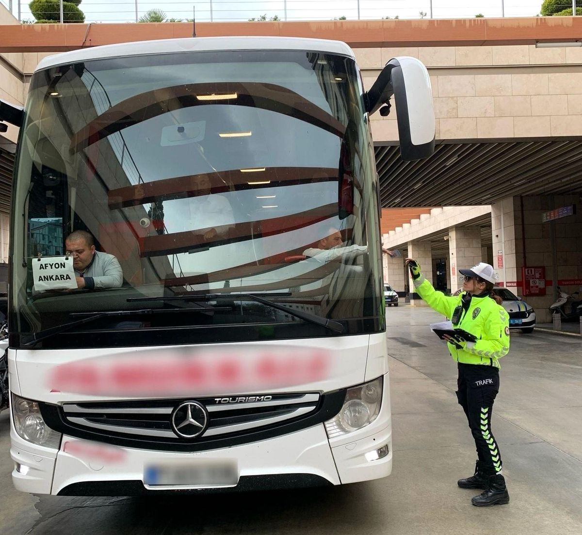 Denizli\'de Emniyet Kemeri Bilgilendirmesi