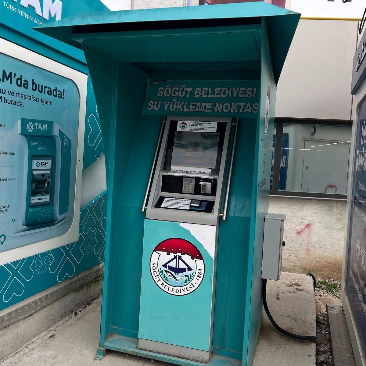 Söğüt\'te Kredi Kartlı Su Yükleme Cihazı Onarıldı