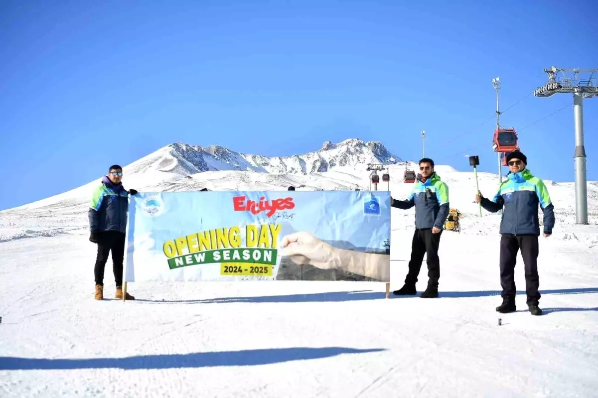 Erciyes\'te Kayak Sezonu Kapandı