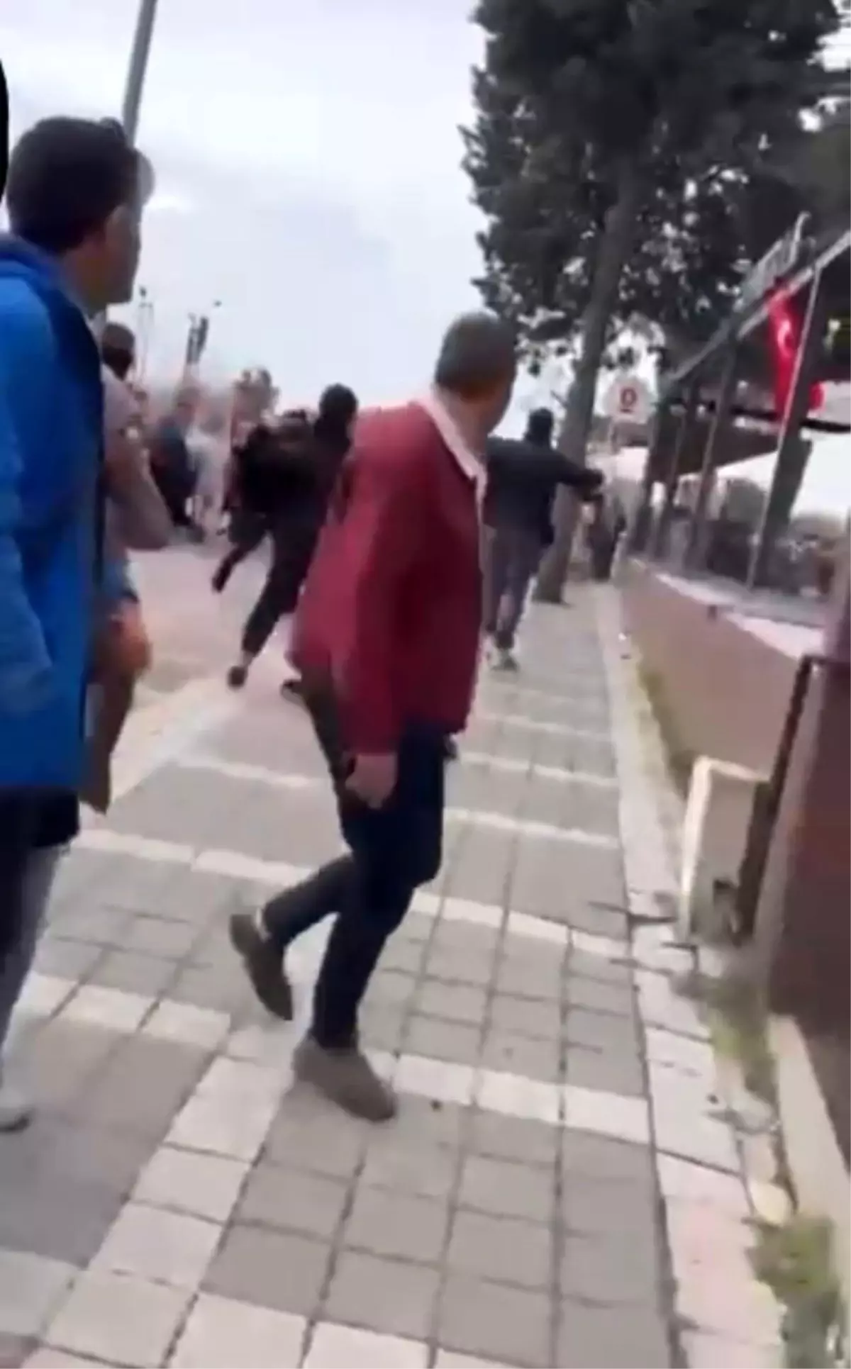 Maltepe\'de Miting Sonrası Kavga