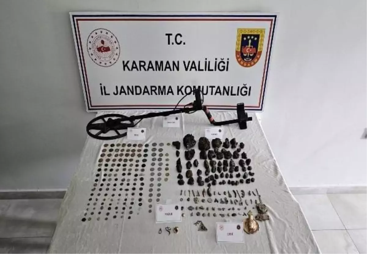Karaman\'da Jandarma Saplantıları Ele Geçirdi