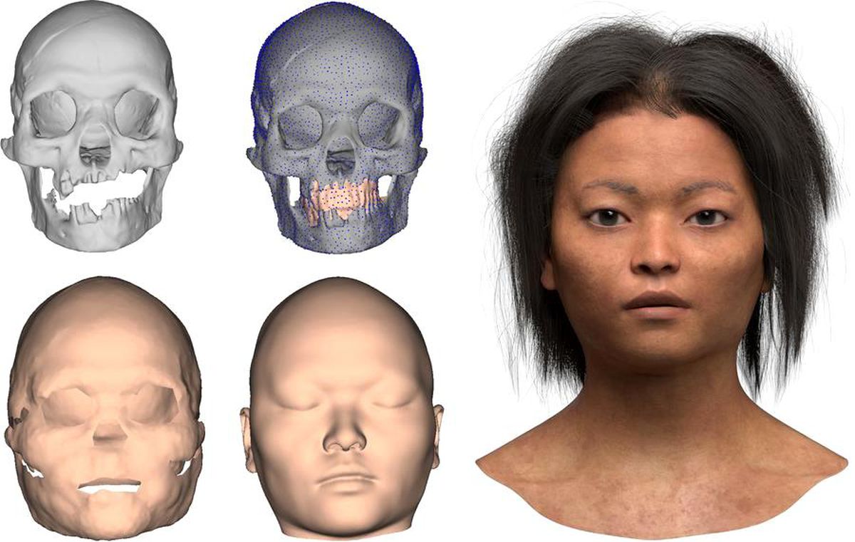 3D Teknolojiyle 16.000 Yıl Önceki Yüz Yeniden Oluşturuldu