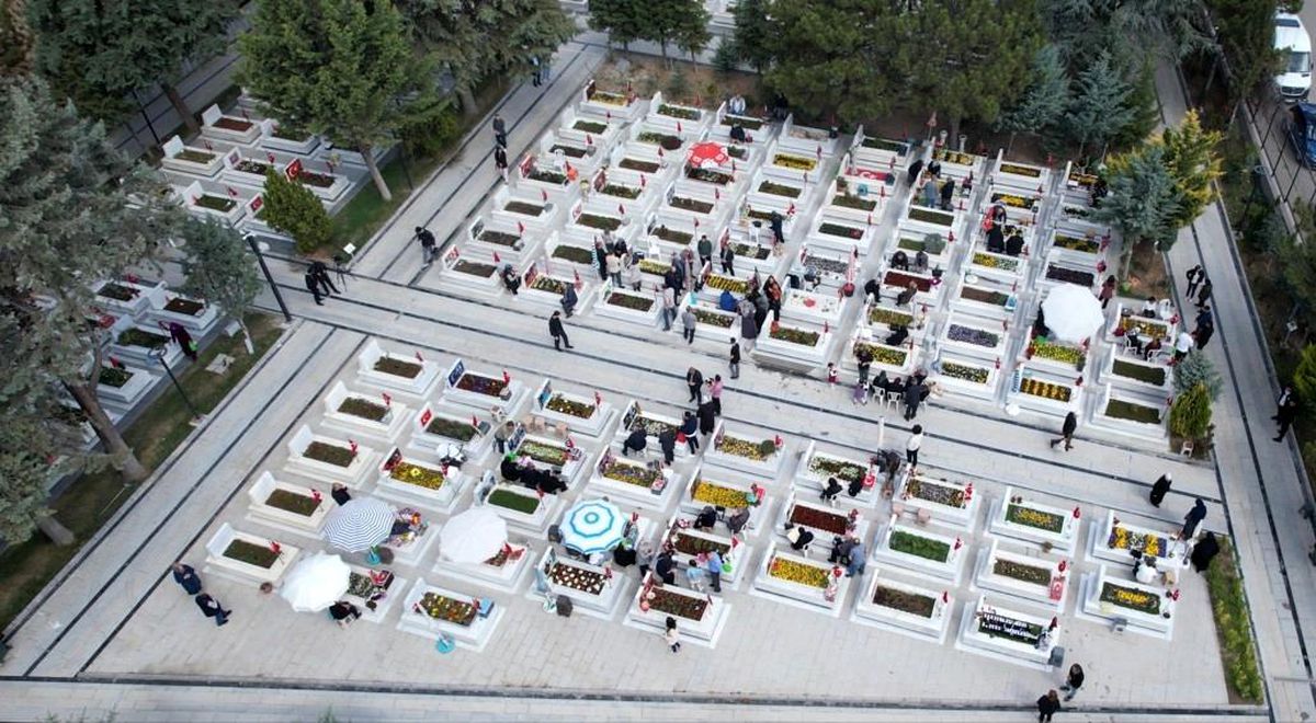 Ankara\'da Bayramın birinci günü şehitliklere ziyaret