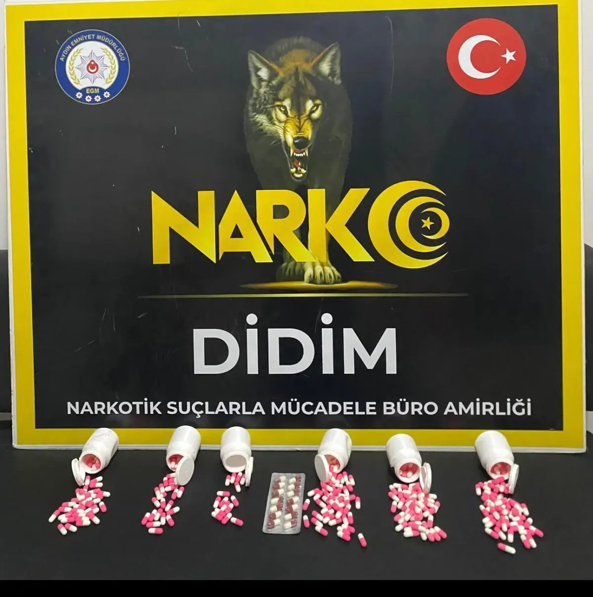 Didim\'de Sentetik Ecza Operasyonu