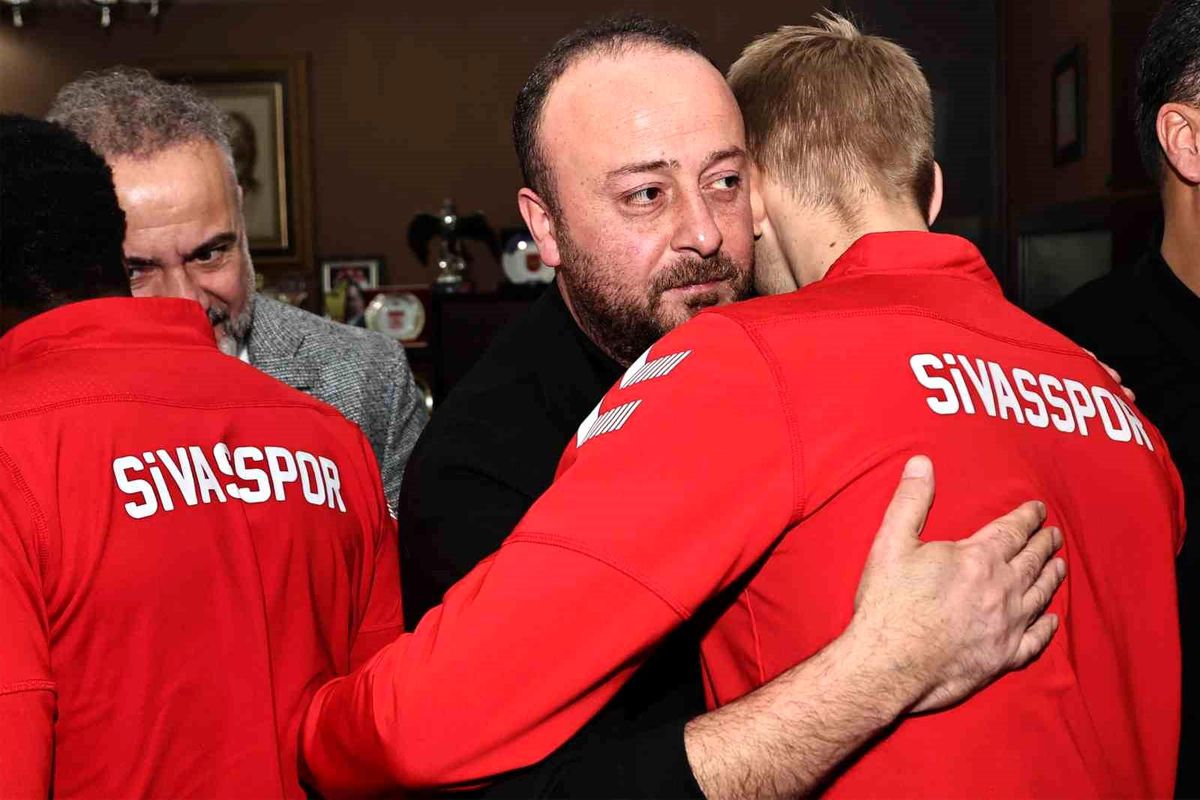 Sivasspor\'da Bayramlaşma Töreni