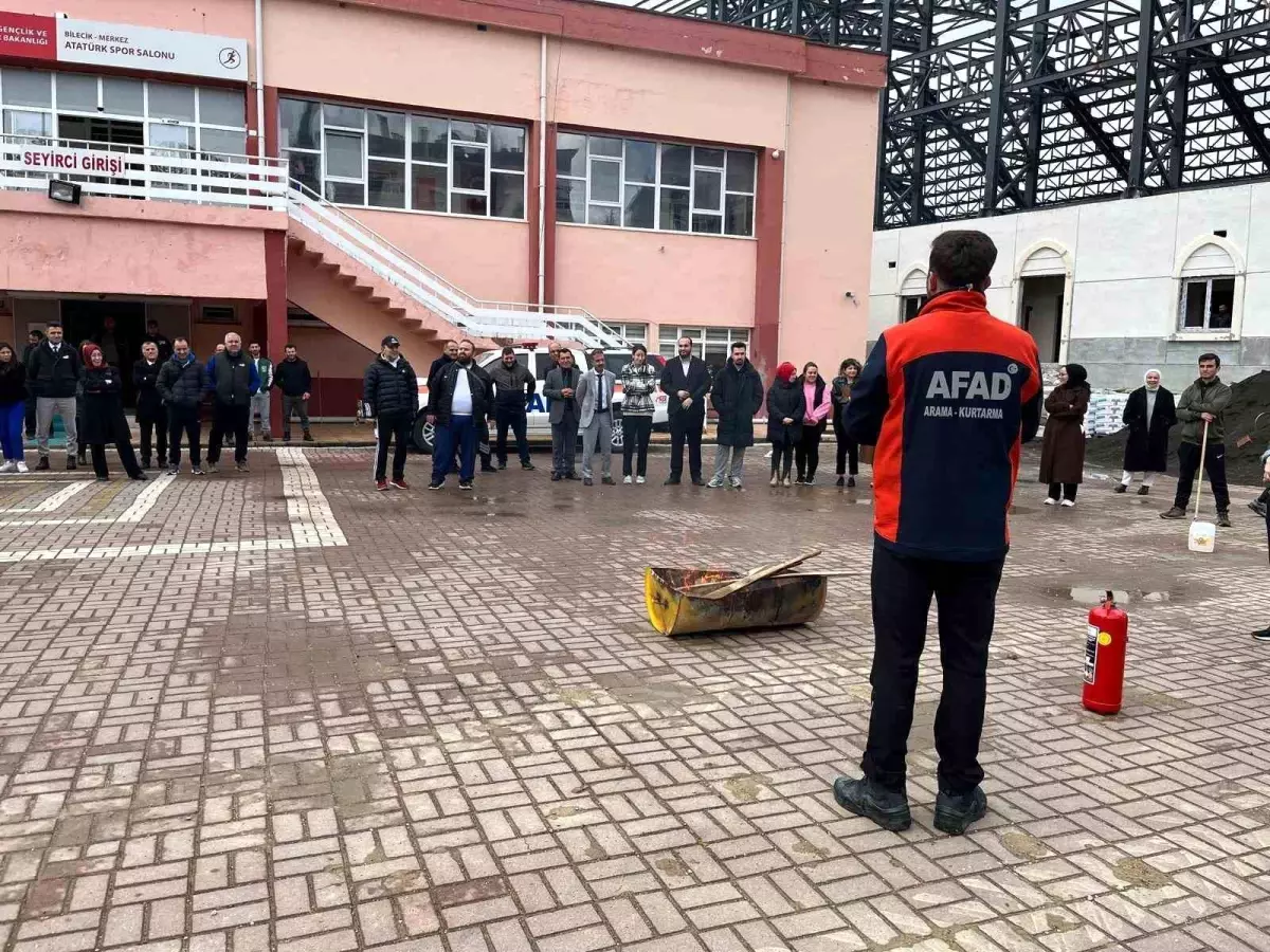 Bilecik\'te Yangın Eğitimi