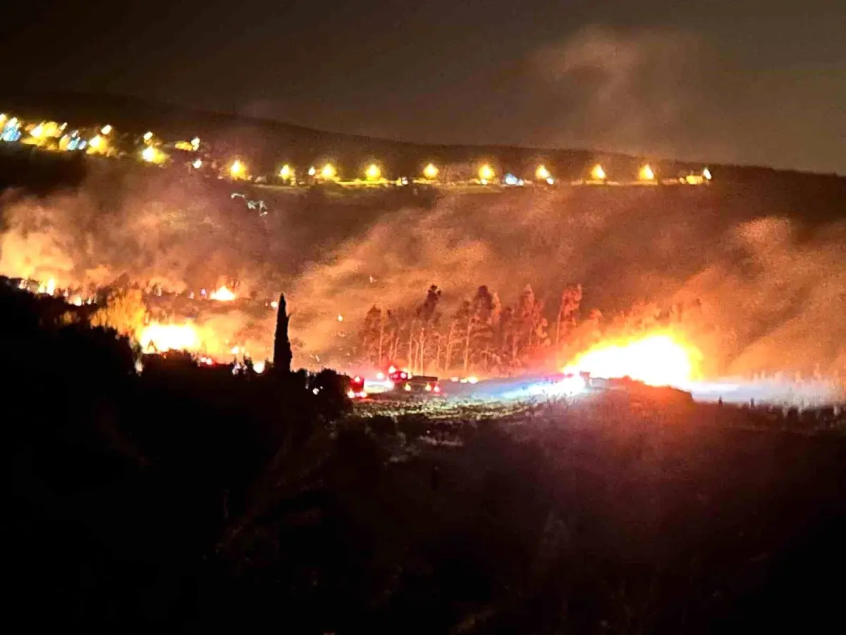 Hatay\'da Orman Yangını Kontrol Altına Alındı