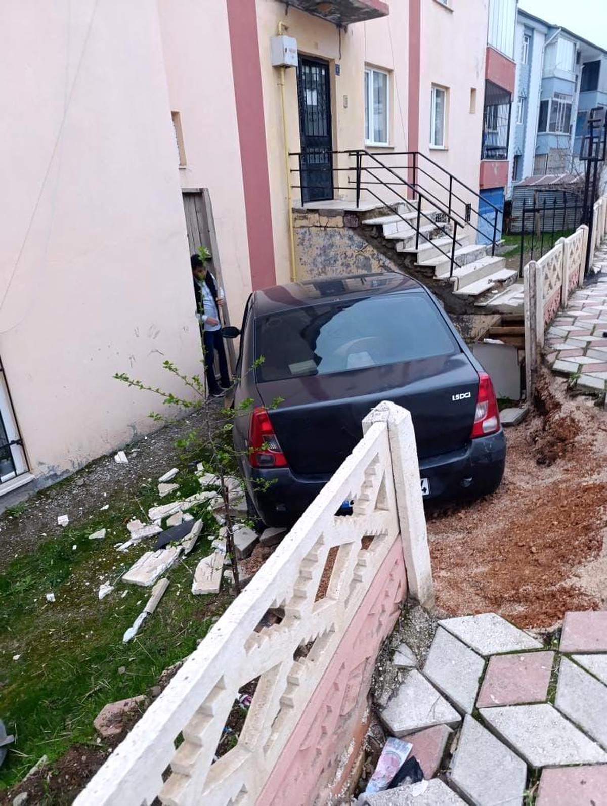 Elazığ\'da Direksiyon Hakimiyeti Kaybı