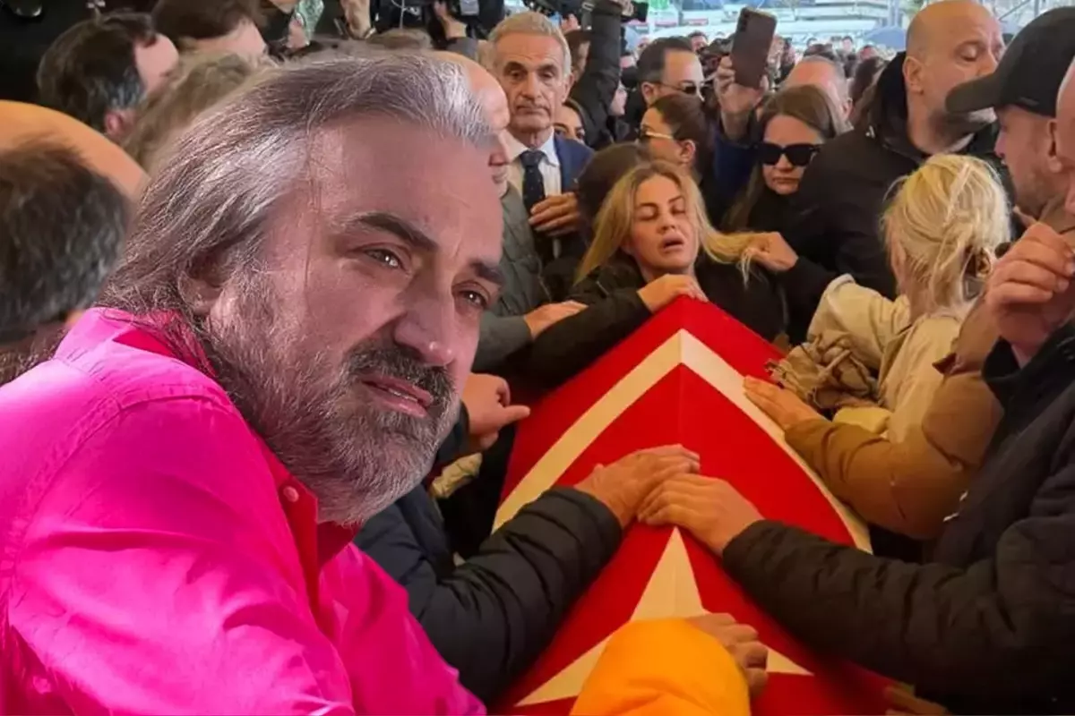 \'Kuzey\'in oğlu\'na veda! Eşinin feryadı yürekleri dağladı