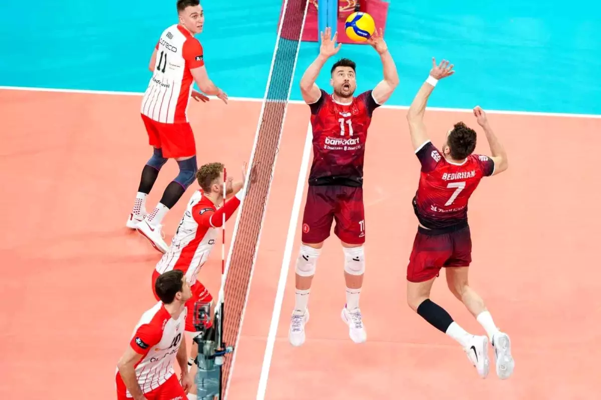 Ziraat Bankkart, CEV Kupası\'nda İlk Maçı Kazandı