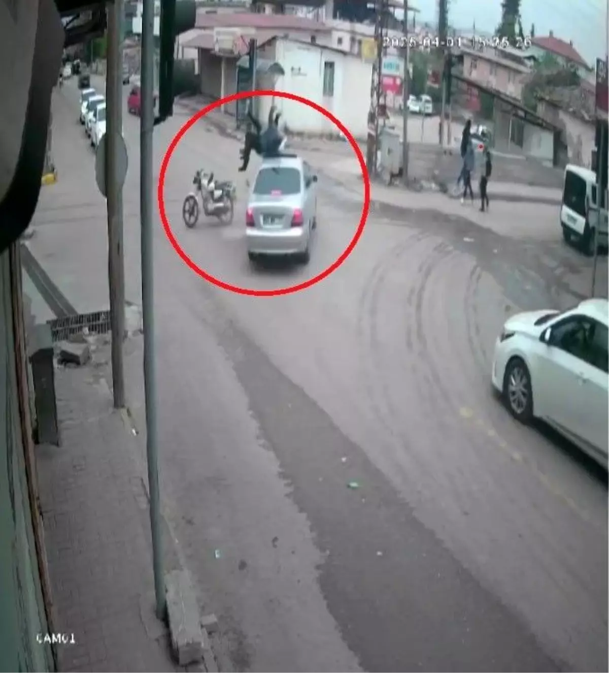 Reyhanlı\'da Motosiklet Kazası