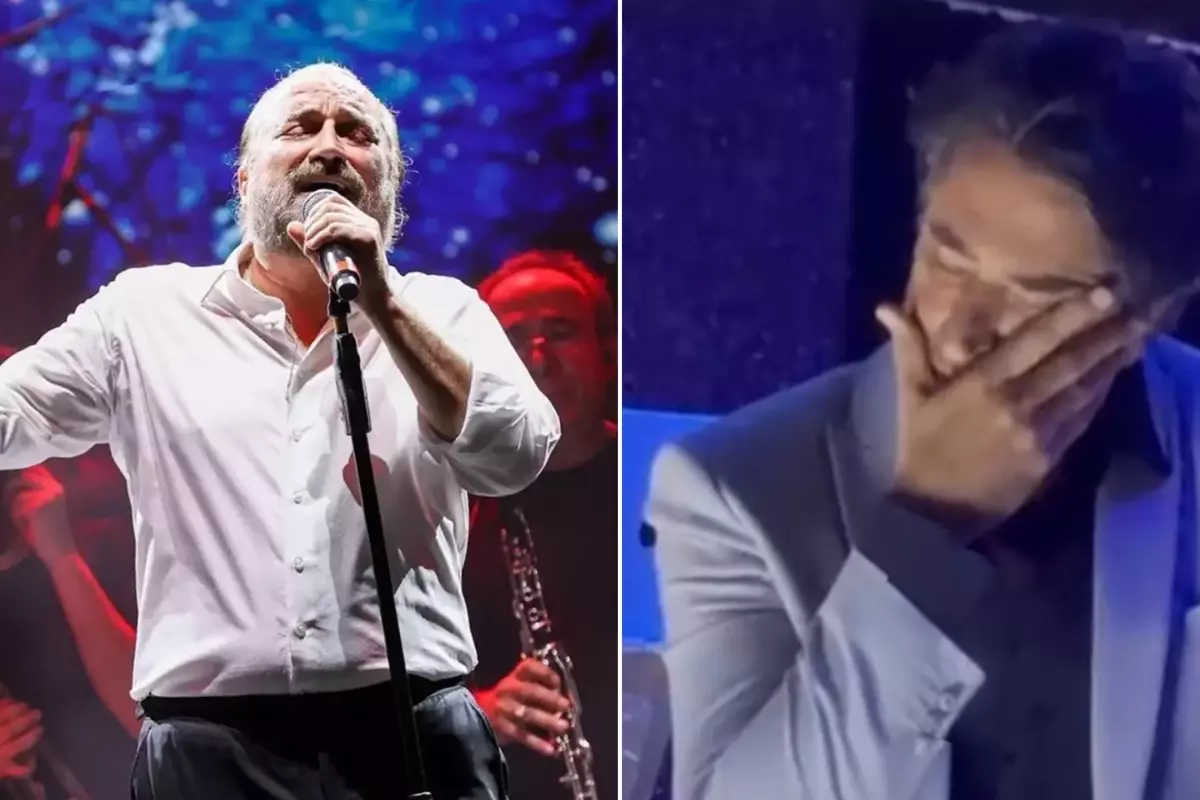 Volkan Konak\'ın vefatıyla sarsılan Mahsun Kırmızıgül, sahnede gözyaşlarına boğuldu