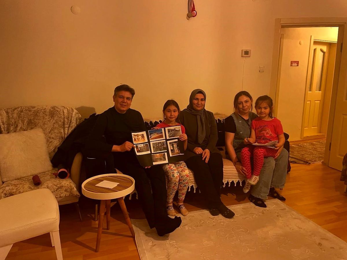 Başkan Durgut, Kehrebar Ailesini Ziyaret Etti