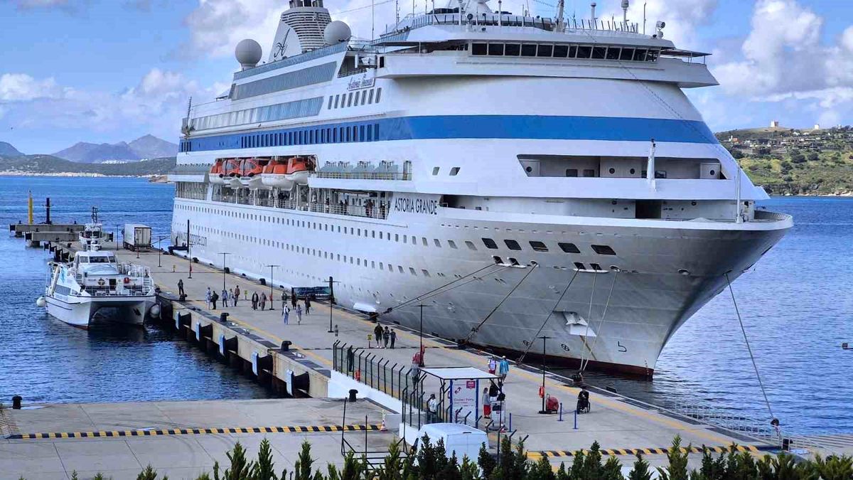 Bodrum\'da Kruvaziyer Sezonu Başladı