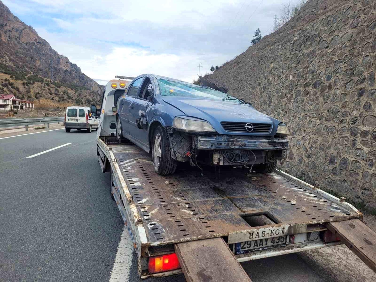 Gümüşhane\'de Trafik Kazası