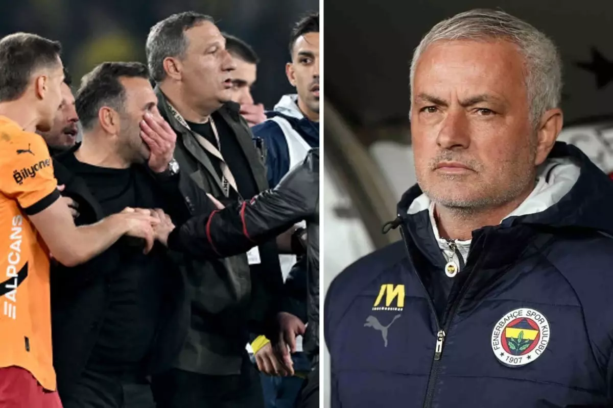 Herkes onu konuşuyor! Mourinho\'nun Okan Buruk\'a hareketi dünya basınında