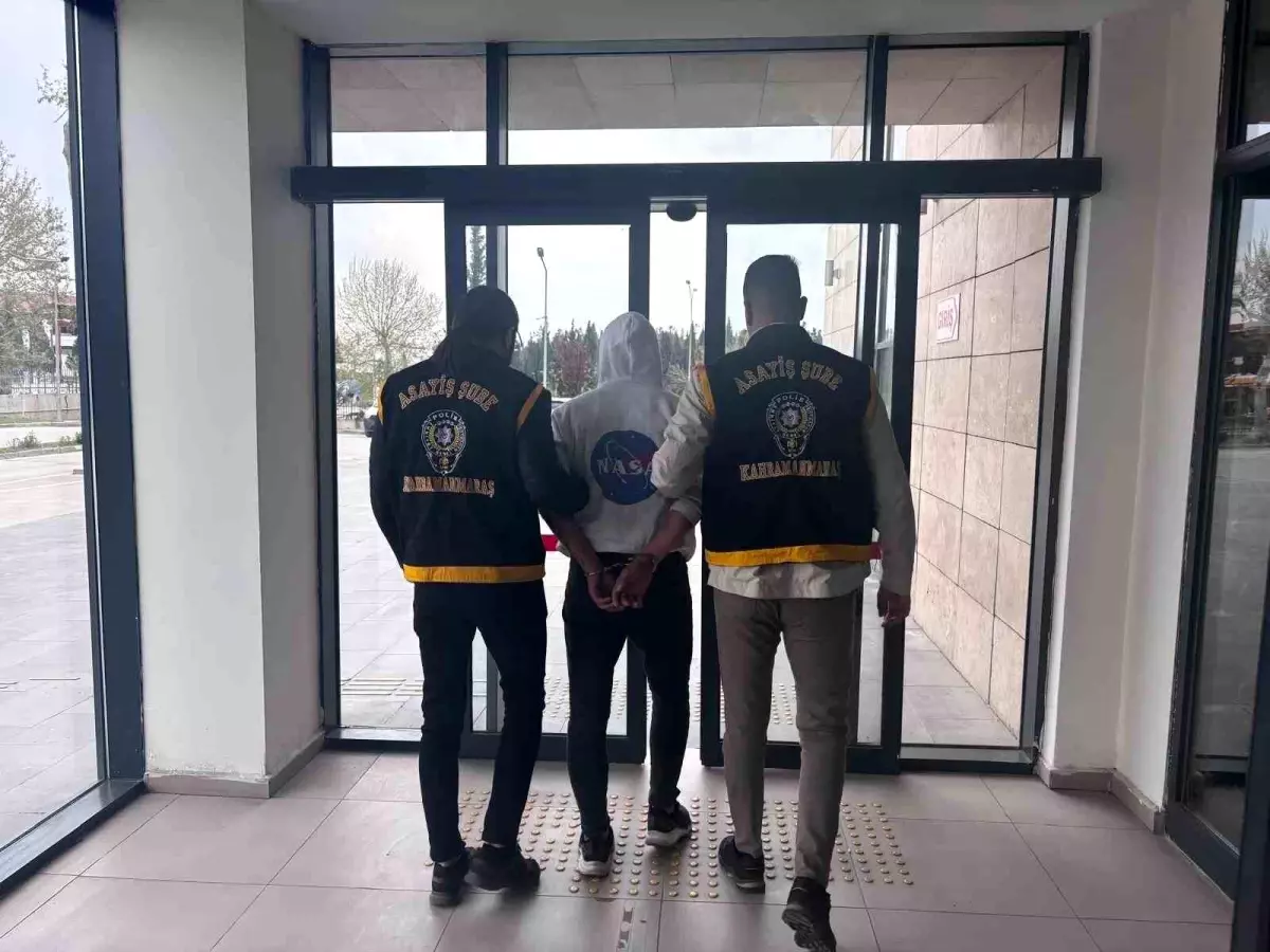 Kahramanmaraş\'ta Hırsızlık Şüphelisi Tutuklandı