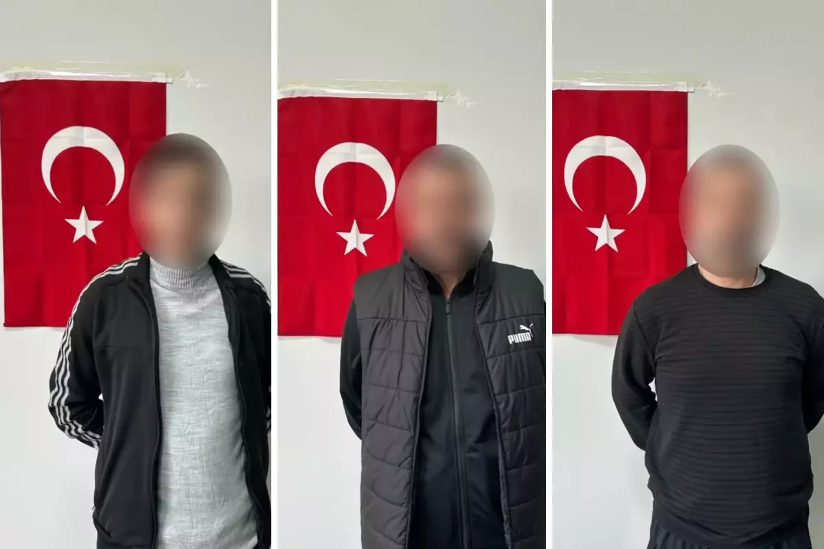 Kırmızı bülten ve ulusal seviyede aranan 8 kişi Gürcistan\'dan Türkiye\'ye getirildi
