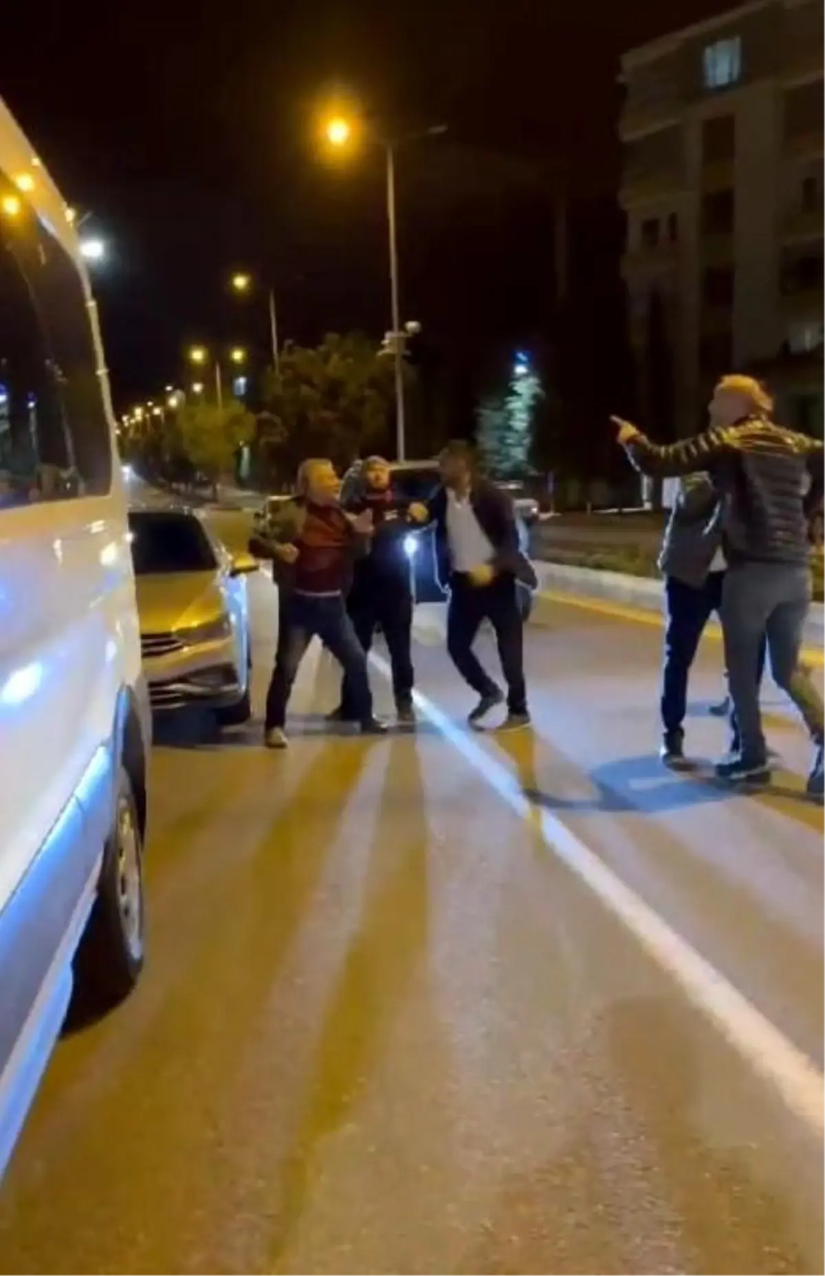 Nevşehir\'de Trafik Kavgası