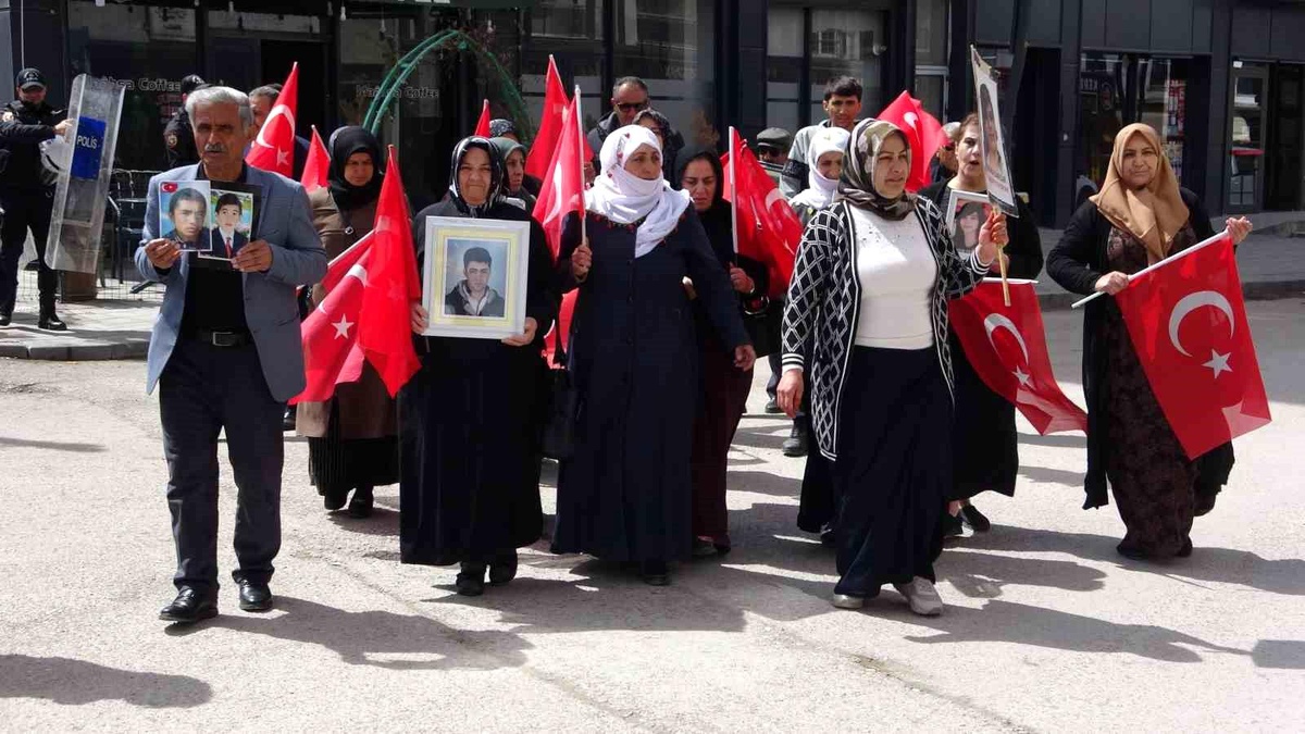 Vanlı annelerin evlat nöbeti 99\'uncu haftasında
