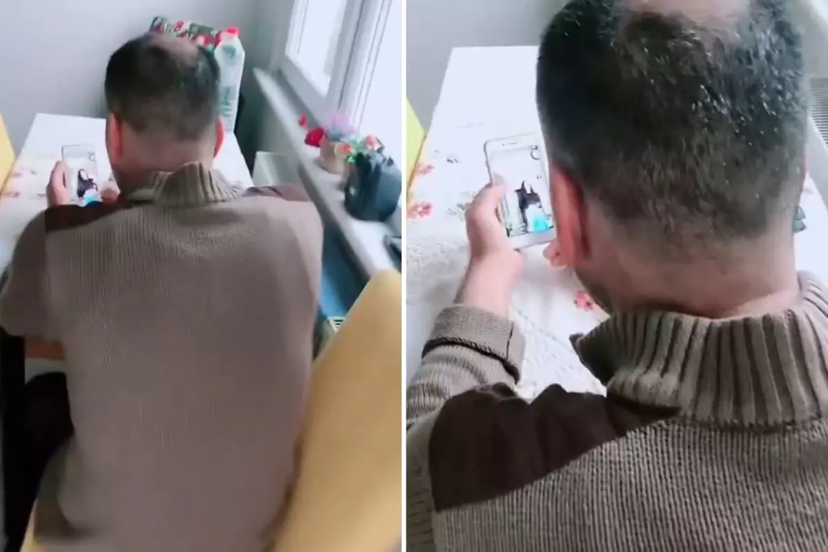 TikTok\'ta kadınlara bakarken karısına yakalandı