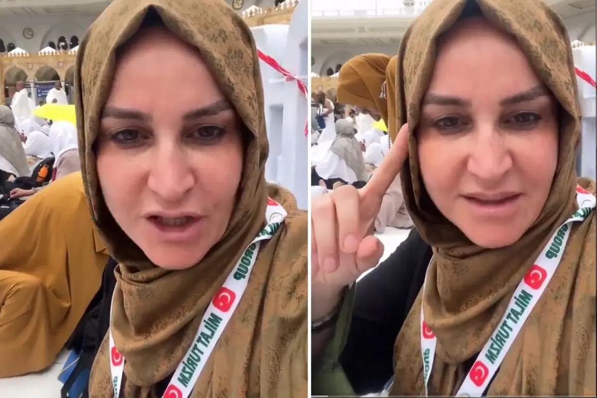 Türk vatandaşı Kabe\'de yaşadığı duruma isyan etti: Yerin dibine geçmemiz lazım