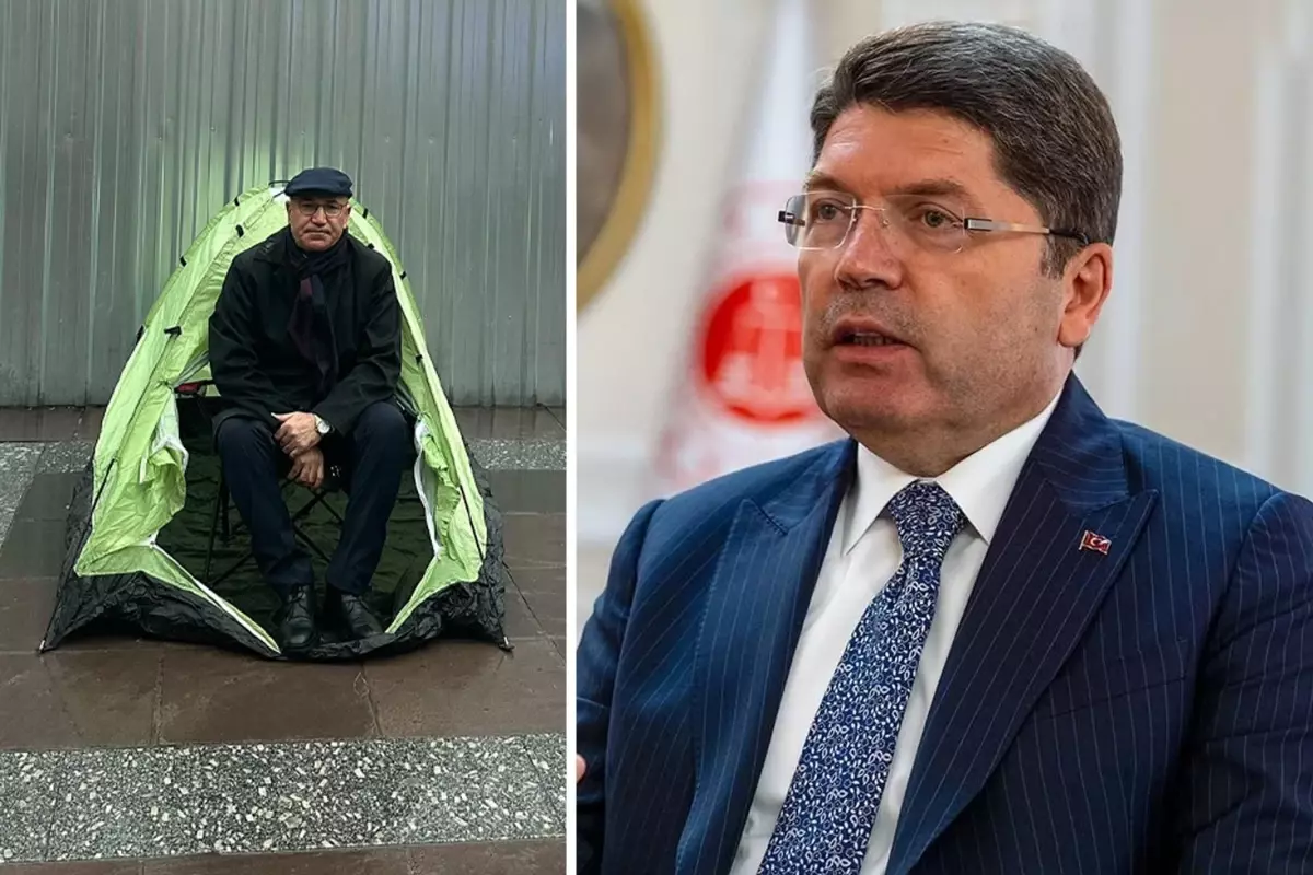 Bakan Tunç\'tan Mahmut Tanal\'a: Yanlış yerde eylem yapmış