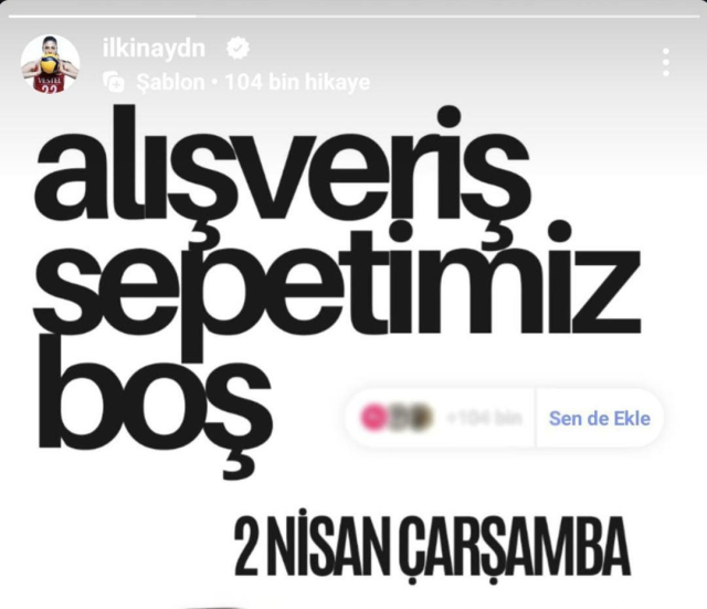 Boykota destek veren voleybolcu, maç öncesi açılan pankartı tutmadı