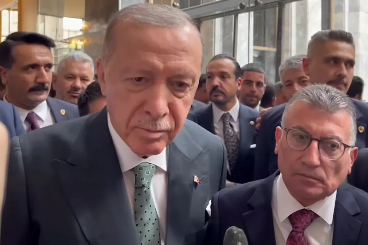 Cumhurbaşkanı Erdoğan, İmamoğlu\'yla ilgili soruyu yanıtsız bıraktı