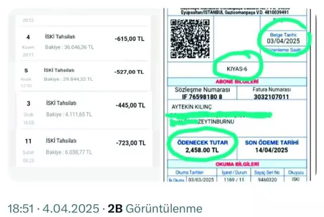 İstanbul'da fatura krizi! Sayaçlar okunamadı, 4 kat fazla ödeme çıktı
