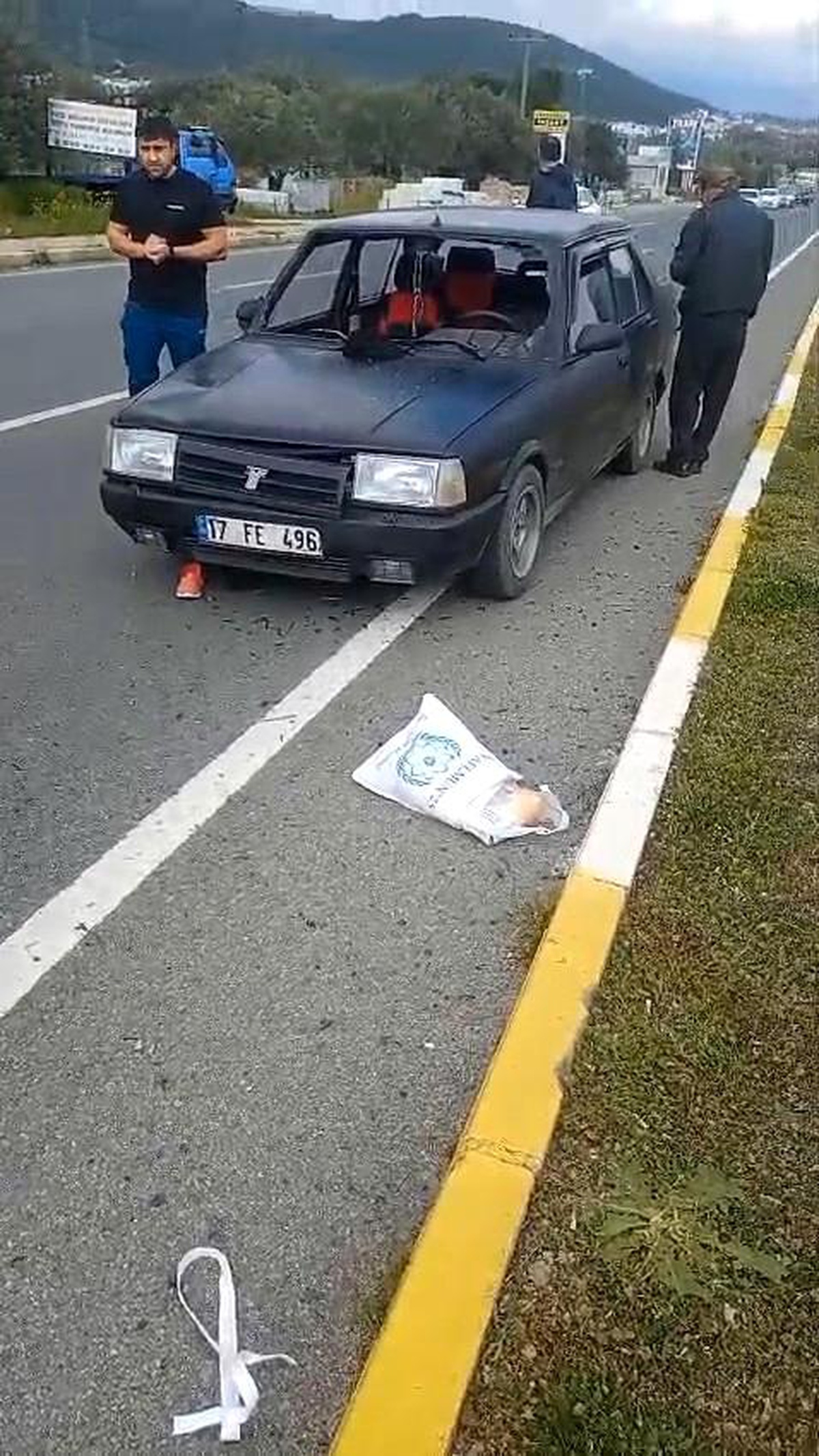 92 Yaşındaki Kadın Otomobilin Çarpmasıyla Ağır Yaralandı