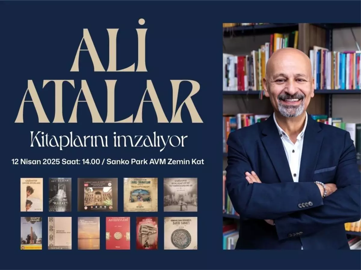 Ali Atalar, SANKO Park\'ta Okurlarıyla Buluşuyor