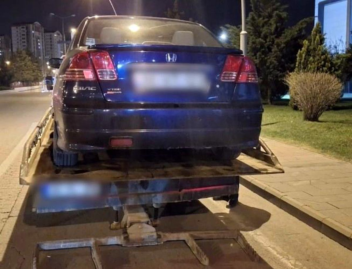 Kayseri\'de Huzuru Bozan Araçlara Cezalar