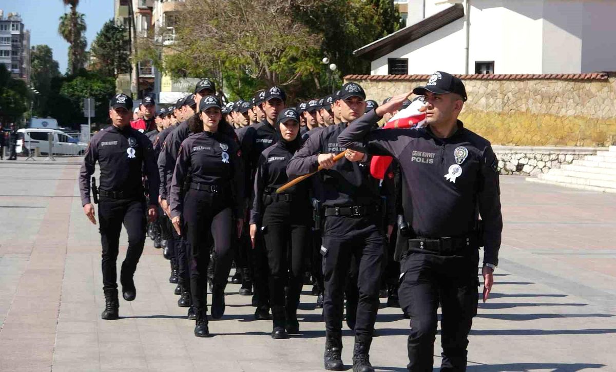 Mersin\'de Türk Polis Teşkilatı\'nın 180. yıl dönümü kutlandı